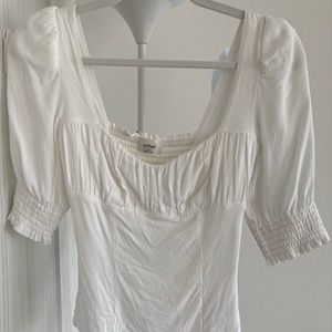 Wilfred White Milkmaid Blouse